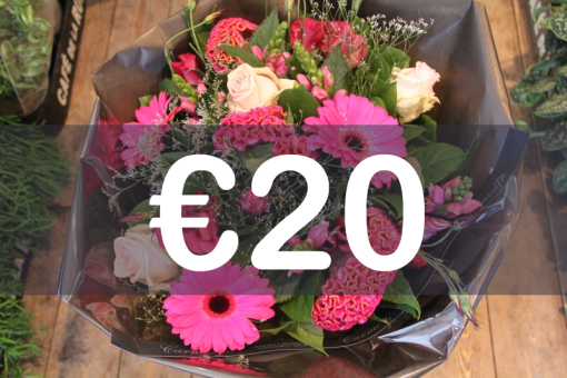 Boeket € 20,--